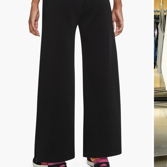 Nike Womens Phoenix Black Sweatpants Medium - Picture 2 of 7